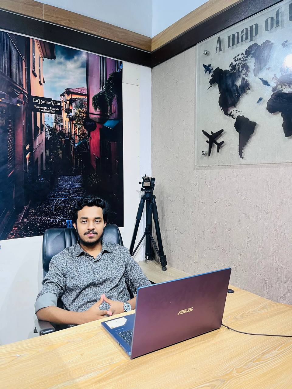 Ratul Roy — Local SEO expert in Bangladesh at his workstation